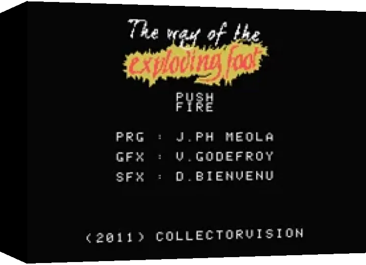 Way of the Exploding Foot, The — box-3D (WOR)