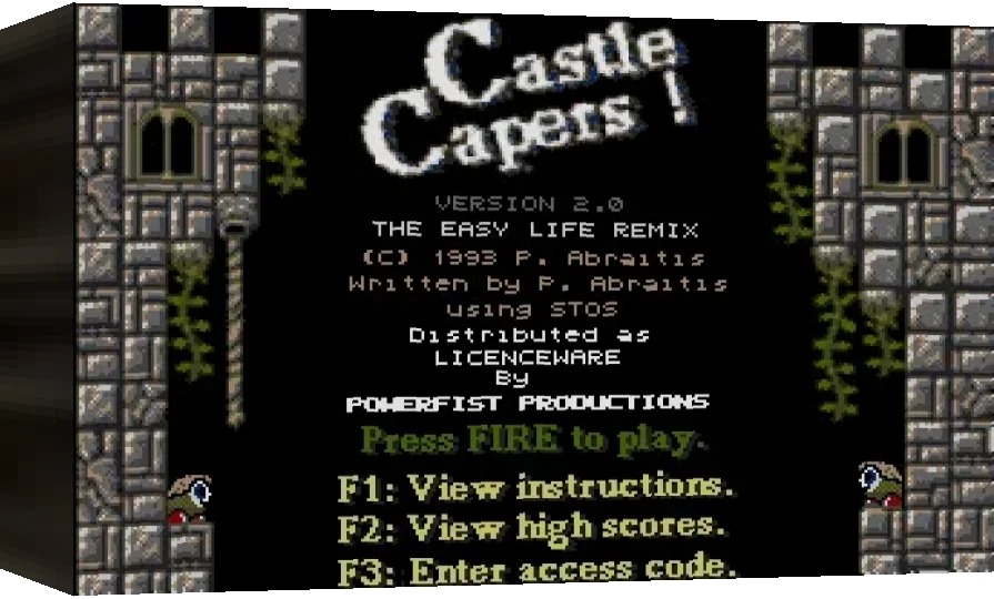 Castle Capers — box-3D (WOR)