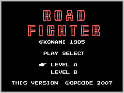 Road Fighter — sstitle (WOR)
