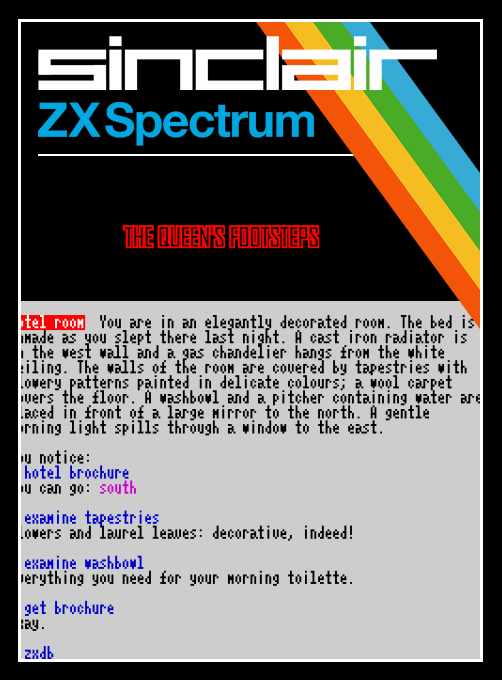 The Queen's Footsteps — box-2D (SS)