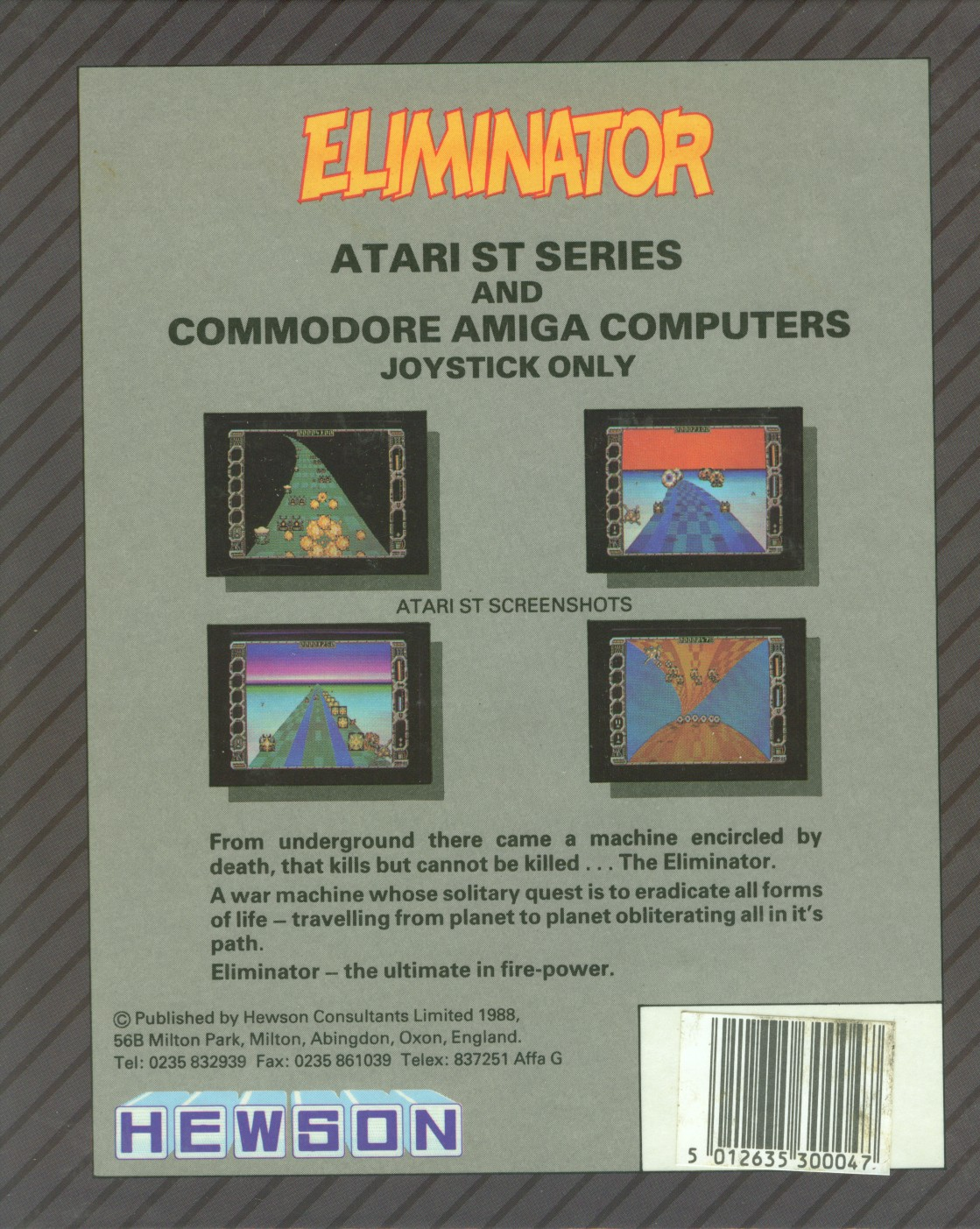 Eliminator — box-2D-back (EU)