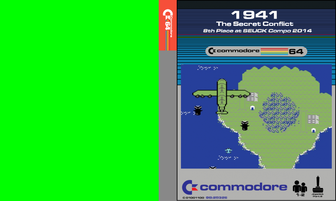 1941 : The Secret Conflict — box-texture (CUS)