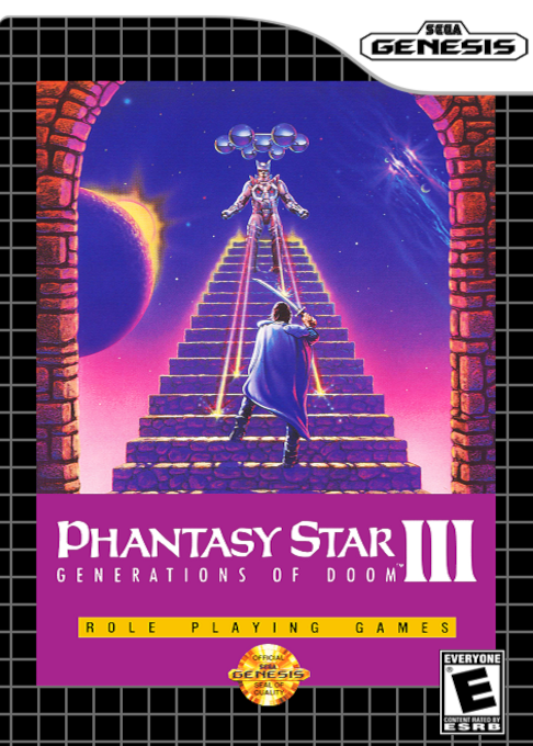 Phantasy Star 3 - Generations Of Doom box art