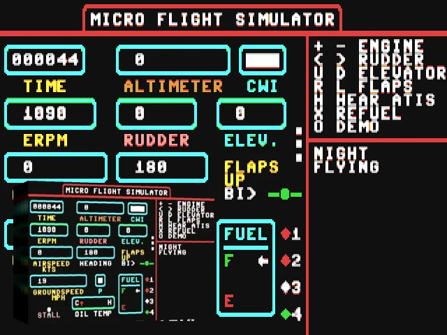 Micro Flight Simulator — mixrbv2 (WOR)