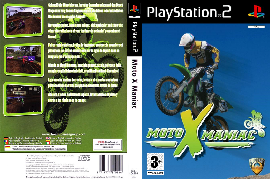 Moto X Maniac — box-texture (EU)
