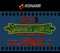 Castlevania 2 - Simon's Quest — sstitle (WOR)