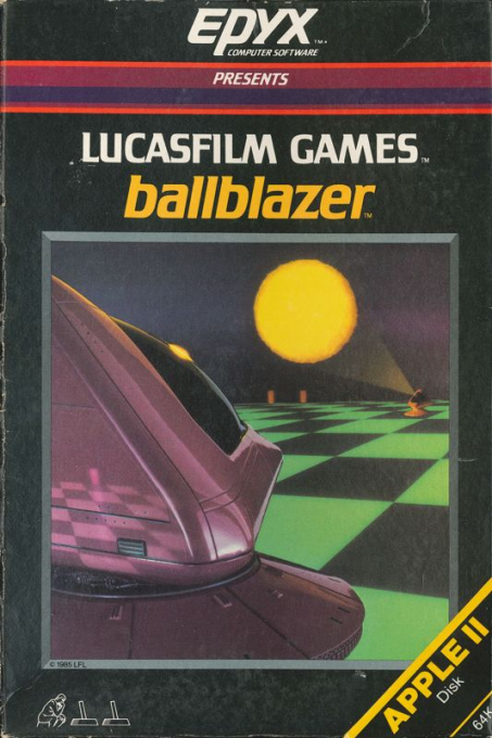 Ballblazer box art