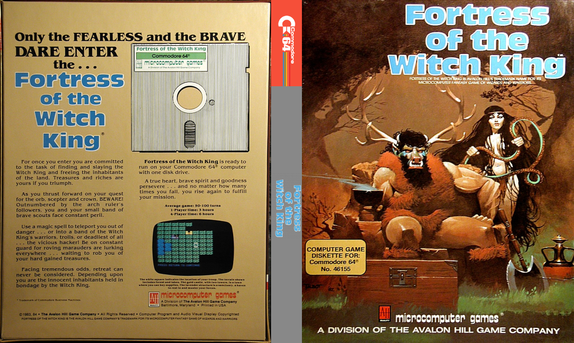 Fortress of the Witch King — box-texture (US)