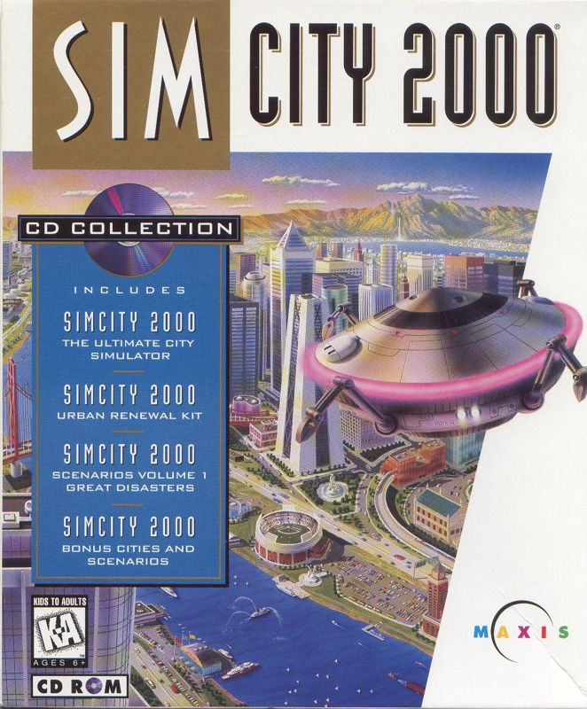 SimCity 2000 - CD Collection box art
