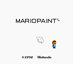 Mario Paint - BS Ban — sstitle (WOR)