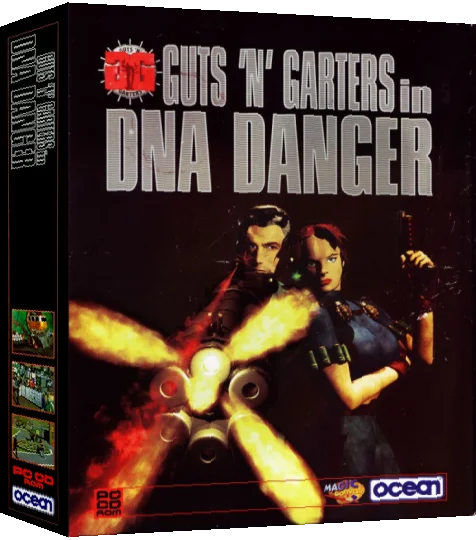 Guts 'n' Garters In Dna Danger — box-3D (EU)