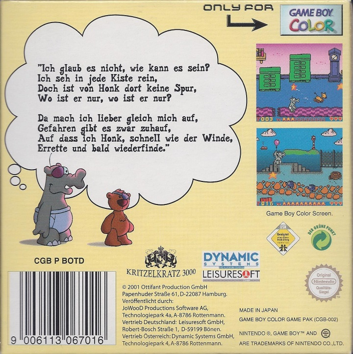 Ottifanten - Kommando Stoertebeker — box-2D-back (DE)