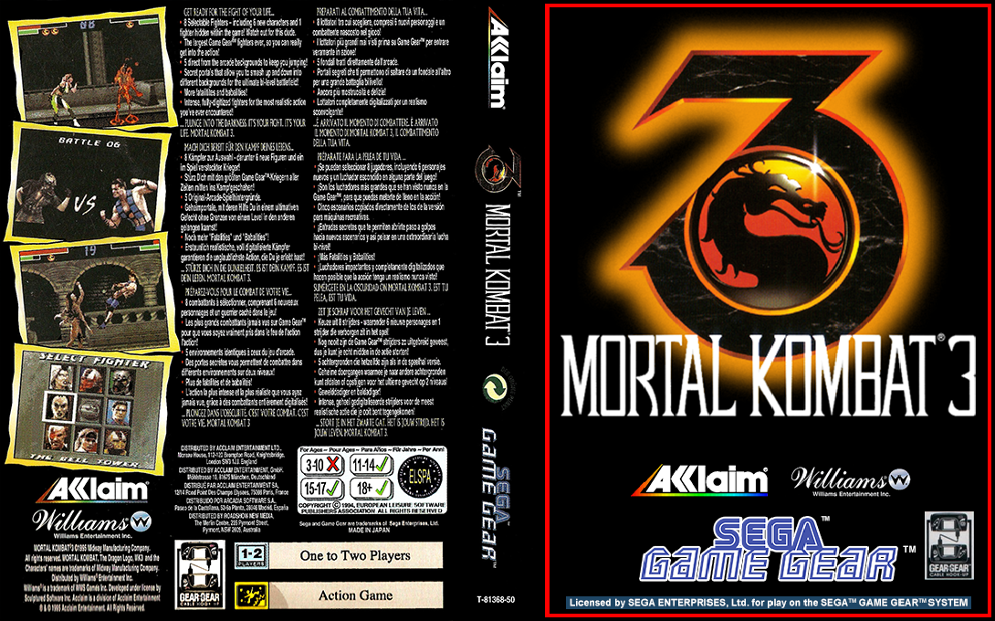 Mortal Kombat 3 — box-texture (EU)