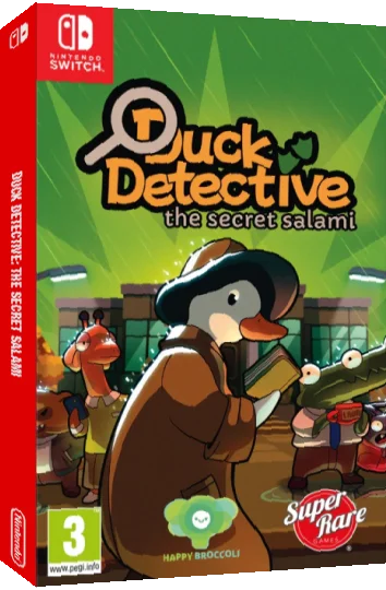 Duck Detective - The Secret Salami — box-3D (EU)