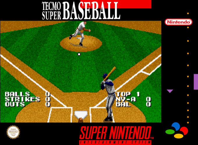 Tecmo Super Baseball — box-2D (SS)