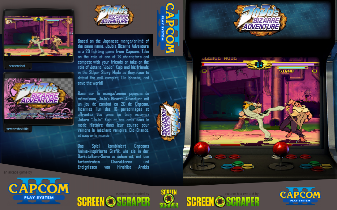 Jojo's Bizarre Adventure — box-texture (SS)