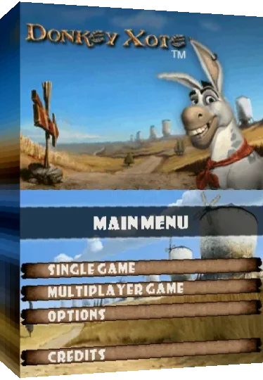 Donkey Xote — box-3D (EU)