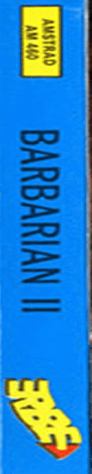 Barbarian 2 - The Dungeon Of Drax — box-2D-side (SP)