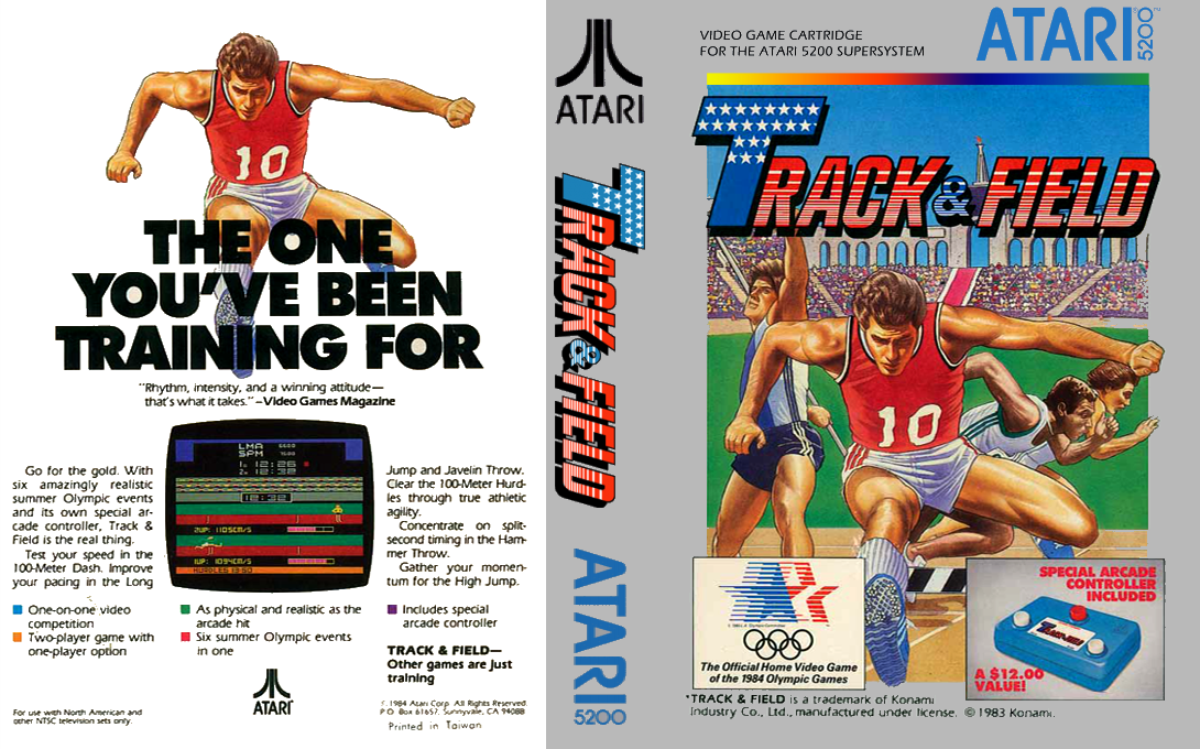 Track and Field — box-texture (US)