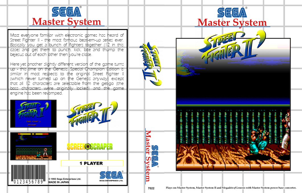 Street Fighter II' — box-texture (SS)