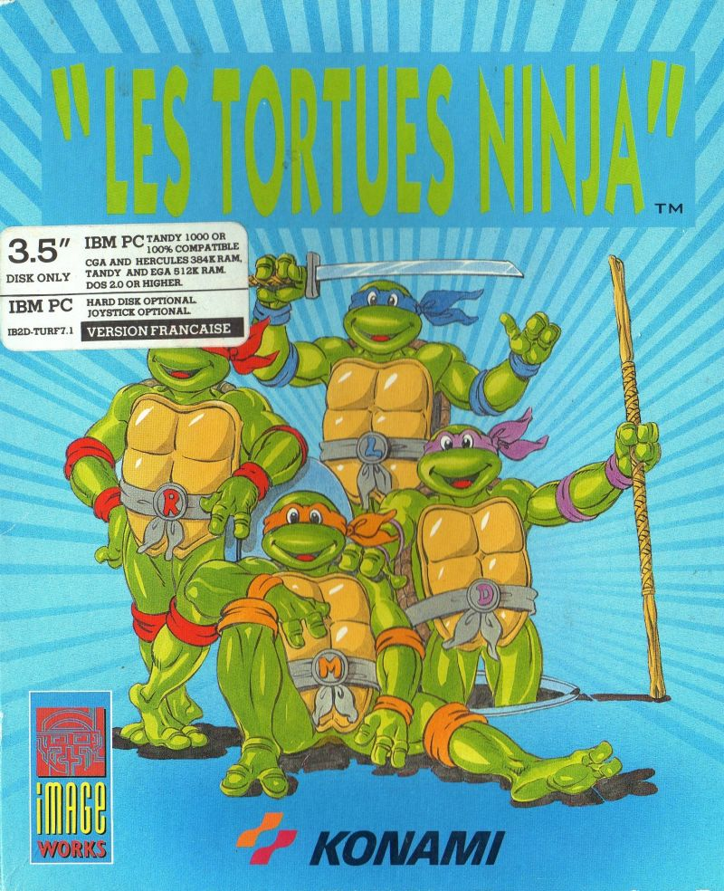 Teenage Mutant Ninja Turtles — box-2D (FR)