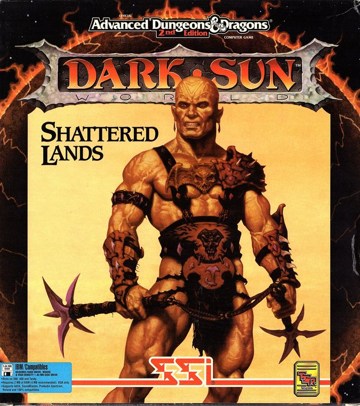 Dark Sun - Shattered Lands box art