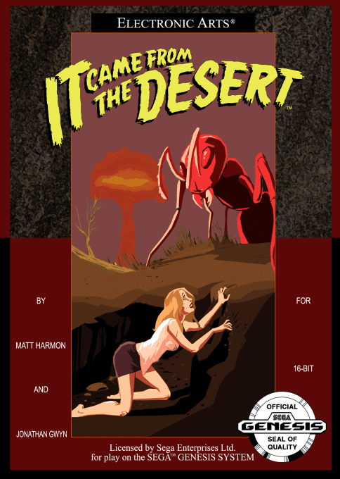 It Came From The Desert box art