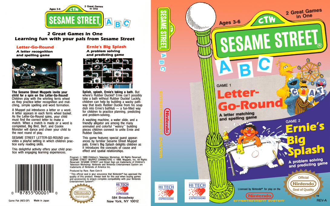 Sesame Street Abc — box-texture (US)