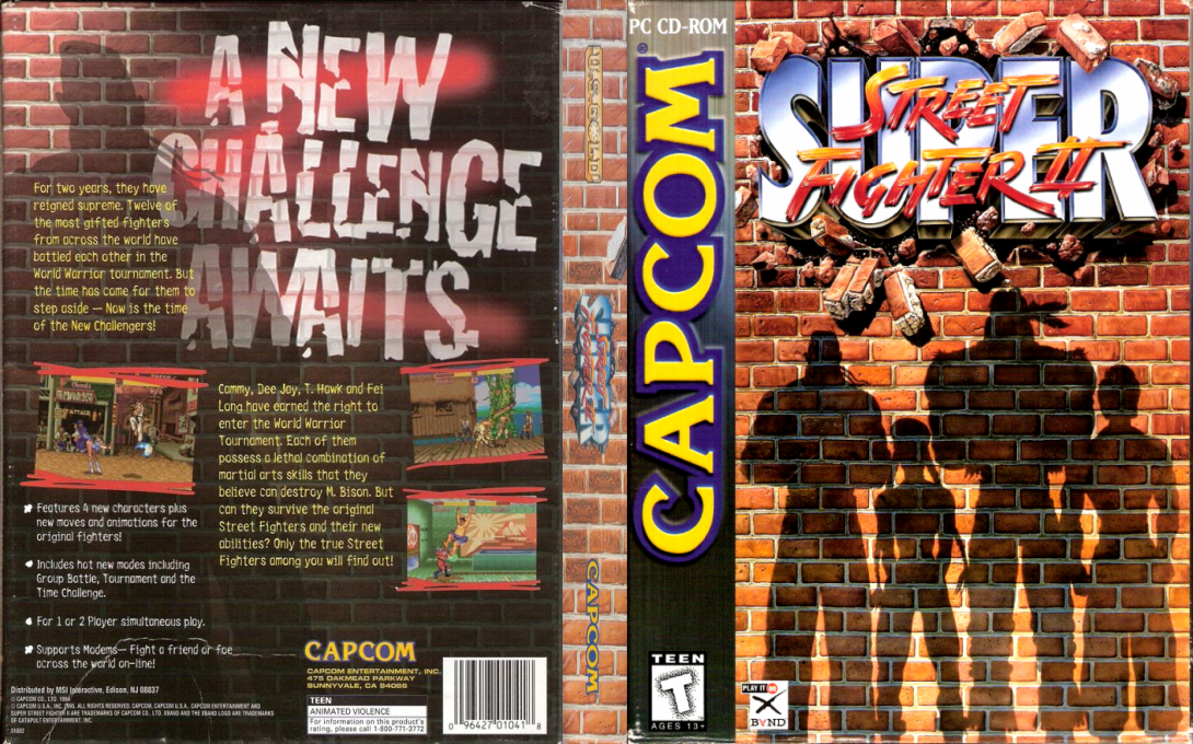 Super Street Fighter 2 — box-texture (US)