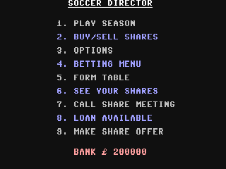 Soccer Director — ss (WOR)