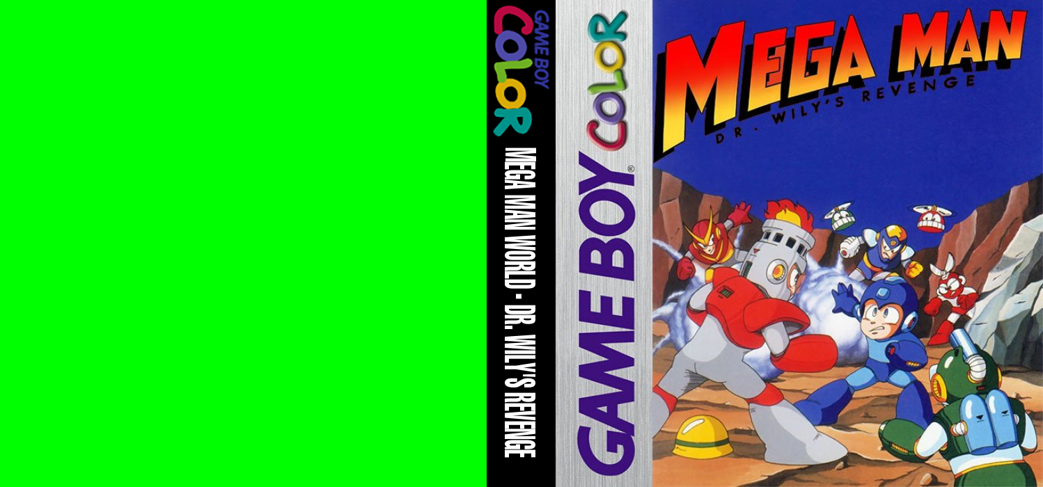 Mega Man World - Dr. Wily's Revenge — box-texture (WOR)