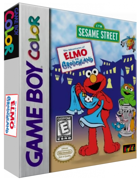 The Adventures of Elmo in Grouchland — box-3D (US)