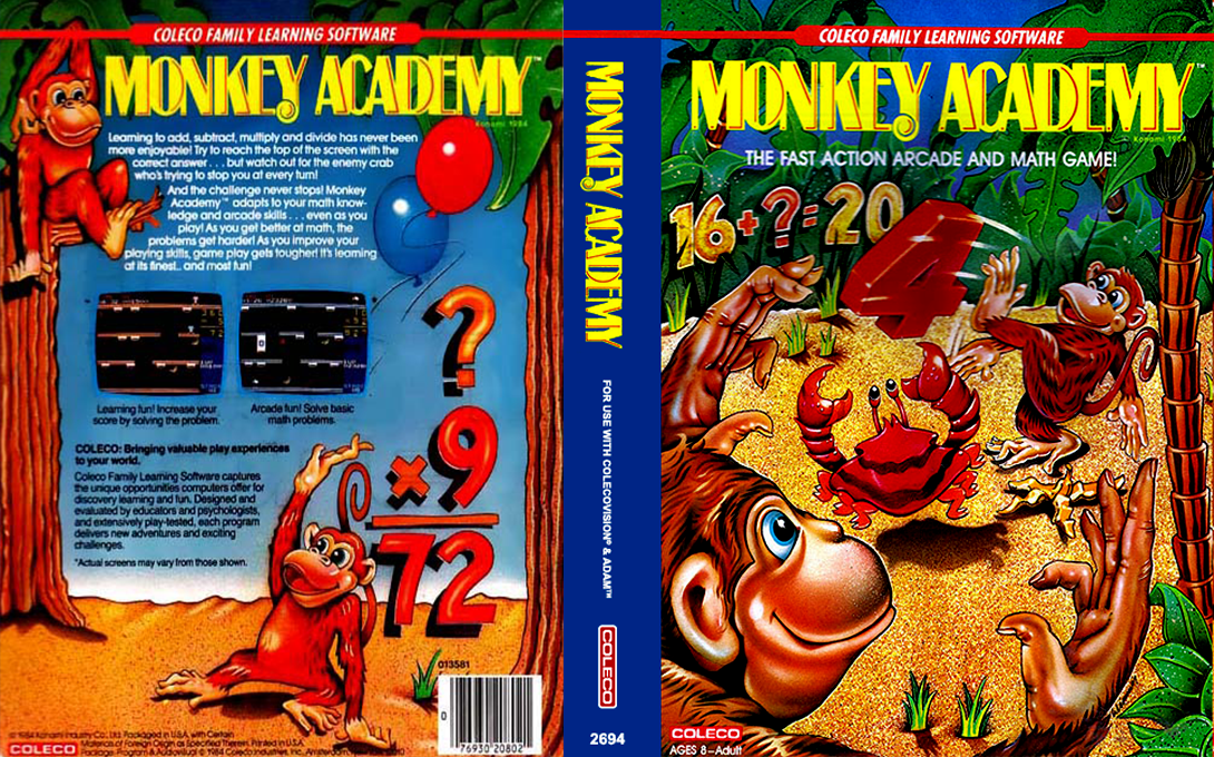 Monkey Academy — box-texture (US)