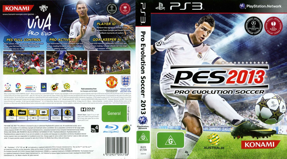 World Soccer Winning Eleven 2013 — box-texture (EU)