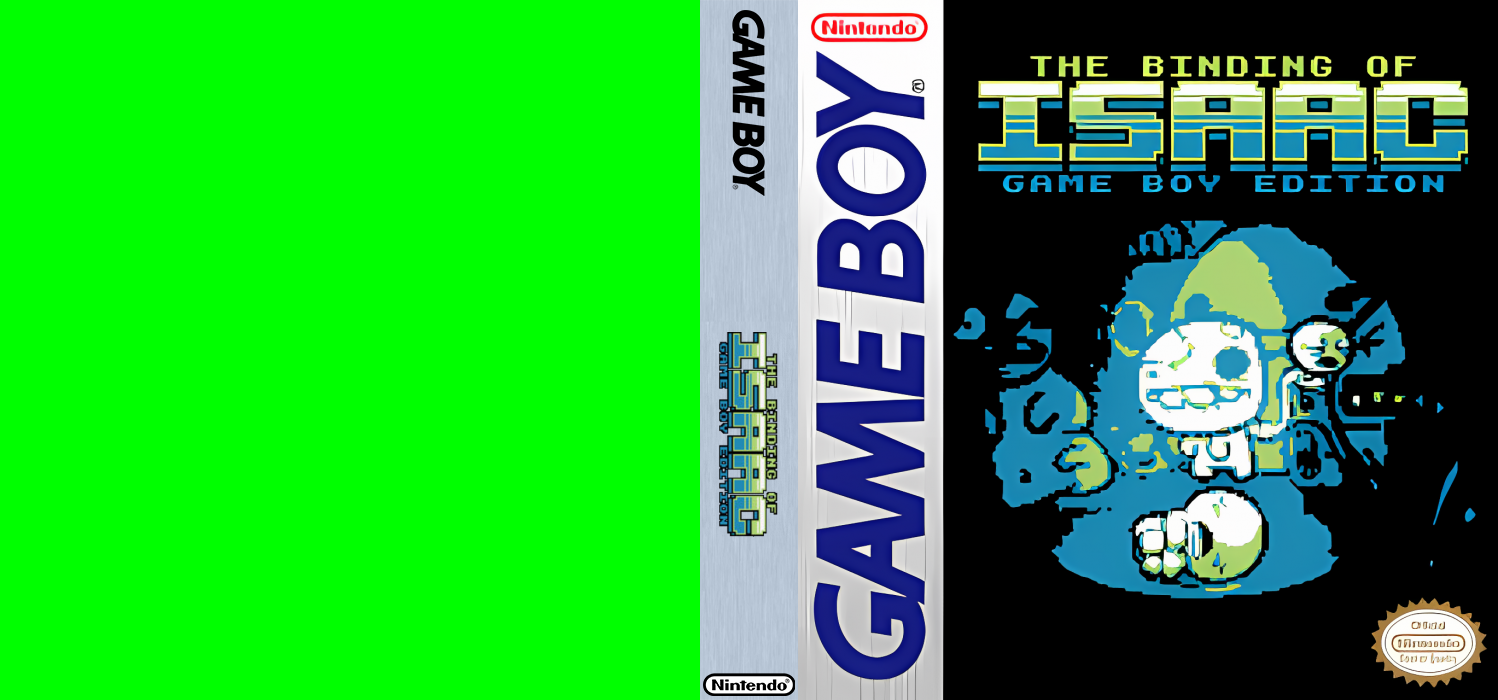 The Binding Of Isaac: Game Boy Edition — box-texture (WOR)
