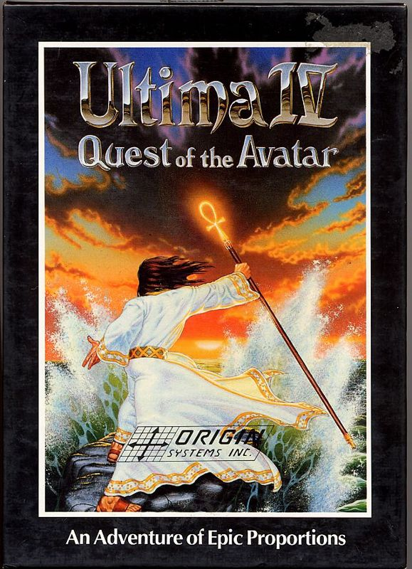 Ultima 4 - Quest Of The Avatar — box-2D (EU)