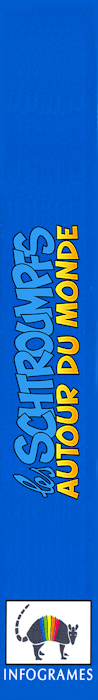 Smurfs Travel The World, The — box-2D-side (FR)