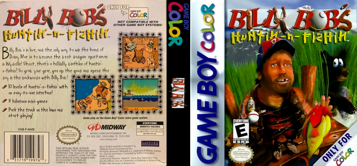 Billy Bob's Huntin' 'n' Fishin' — box-texture (US)