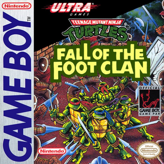 Teenage Mutant Ninja Turtles - Fall Of The Foot Clan box art