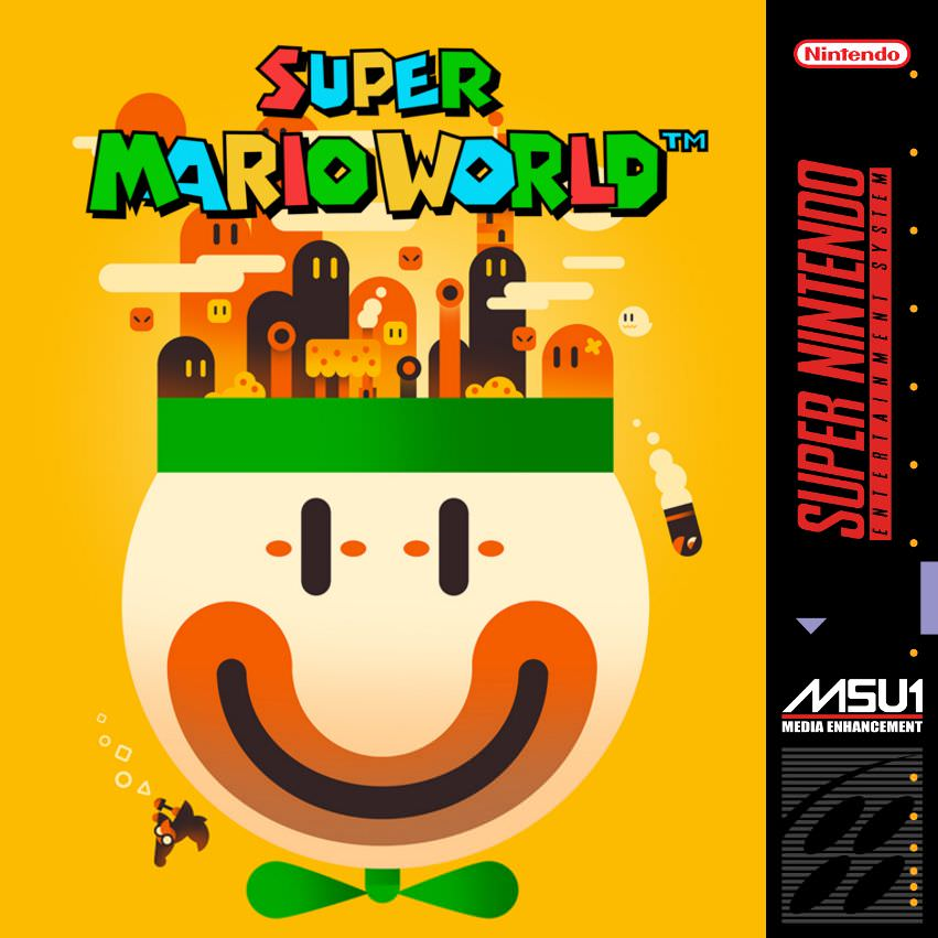 Super Mario World box art