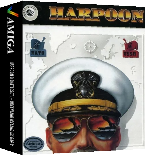 Harpoon + Battleset 1 - Showdown in the North Atlantic — box-3D (WOR)
