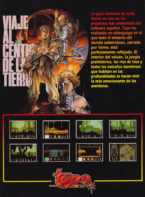 Viaje Al Centro De La Tierra — box-2D-back (SP)