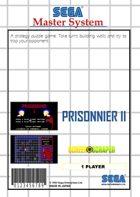 Prisonnier II — box-2D-back (SS)