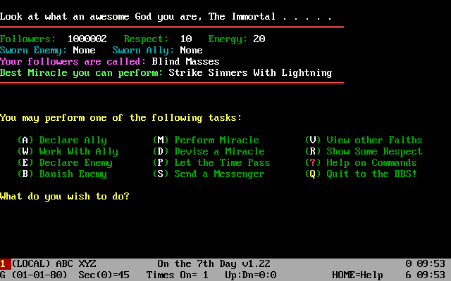 On The Seventh Day — ss (WOR)