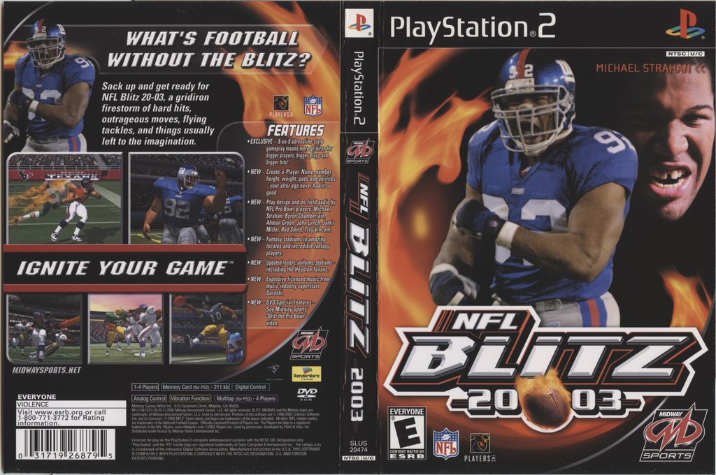 NFL Blitz 2003 — box-texture (US)