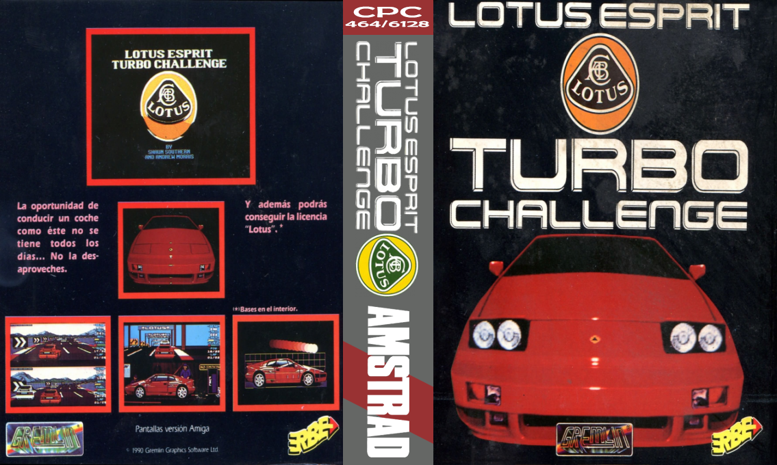 Lotus Esprit Turbo Challenge — box-texture (SP)