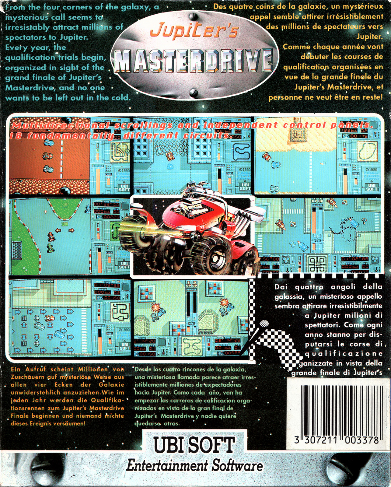 Jupiter's Masterdrive — box-2D-back (CUS)