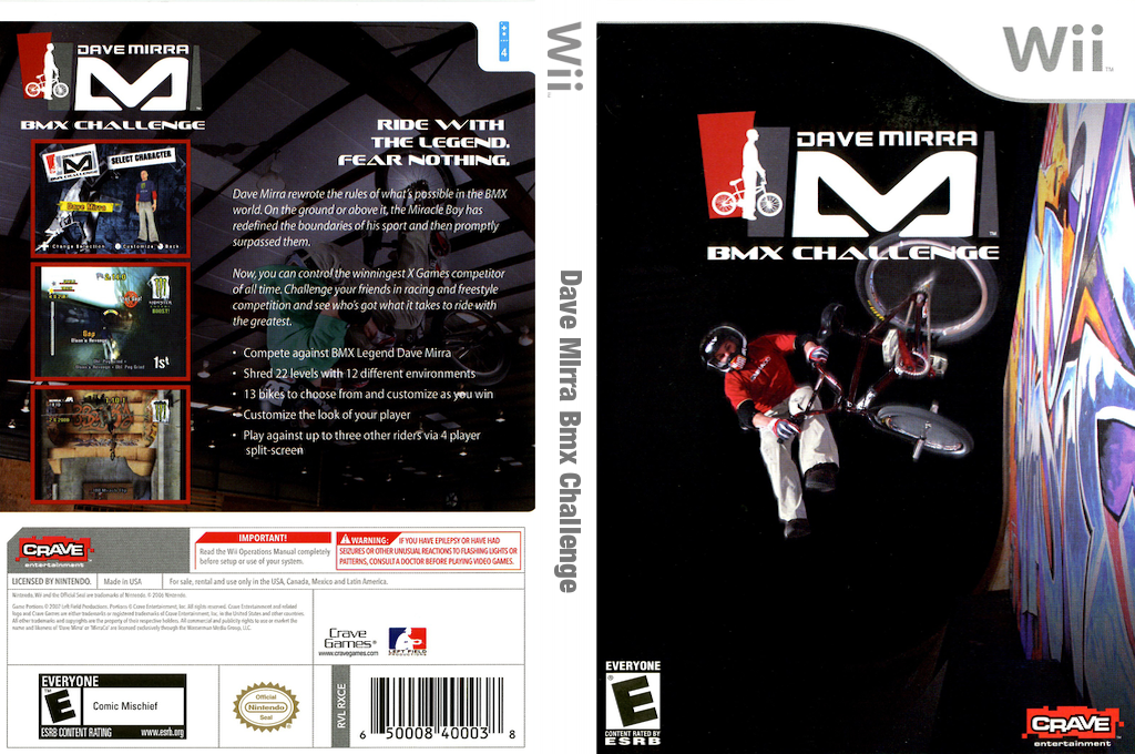 Dave Mirra BMX Challenge — box-texture (US)
