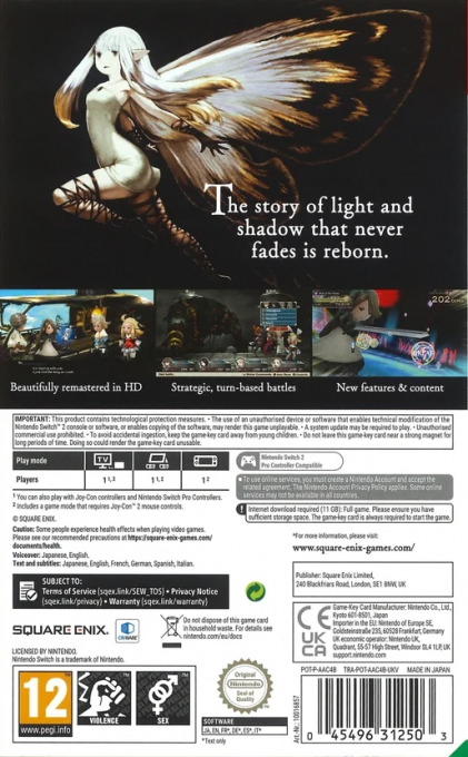Bravely Default - Flying Fairy HD Remaster — box-2D-back (EU)