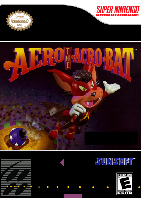 Aero The Acro-bat box art